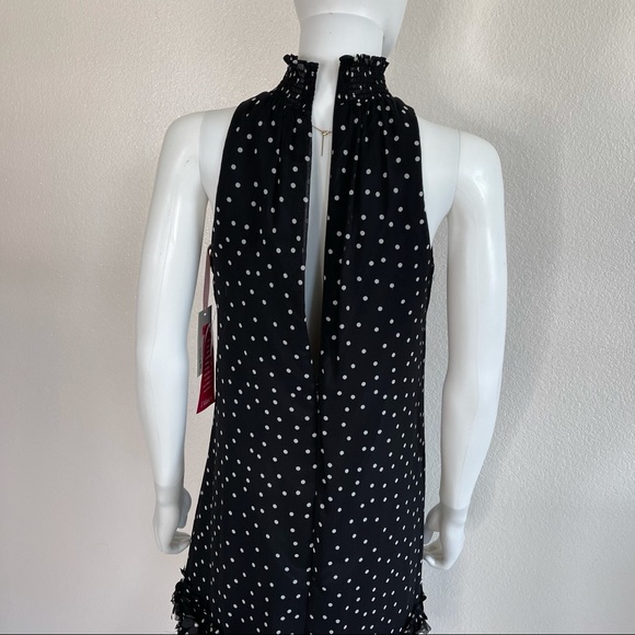 Alex Marie polka dot halter shift dress size 2 NWT - Picture 5 of 14
